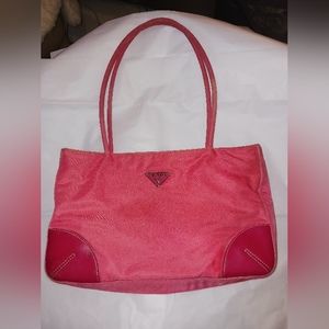 Prada authentic vintage nylon in color pink.